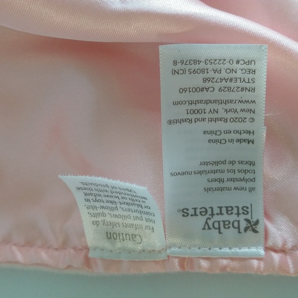 Baby Starters Unicorn Lovey Security Blanket Pink Unicorn - Picture 5 of 5